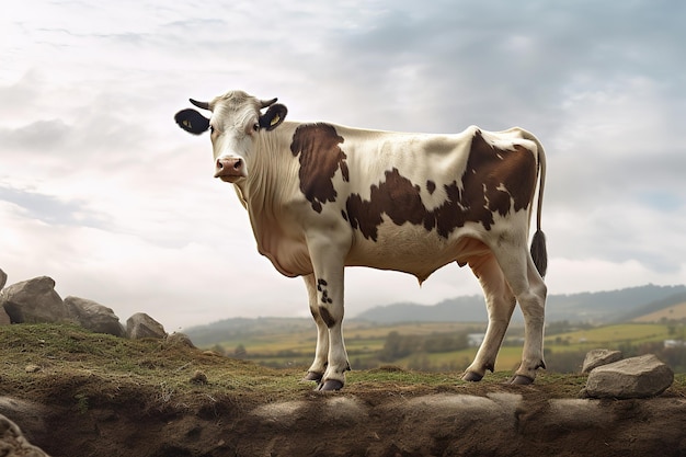 vache à la ferme