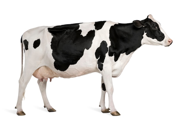 Vache Holstein debout