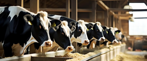 vaches dans une image stable générée par l'IA