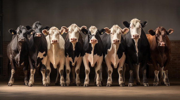 Vaches laitières de spectacle