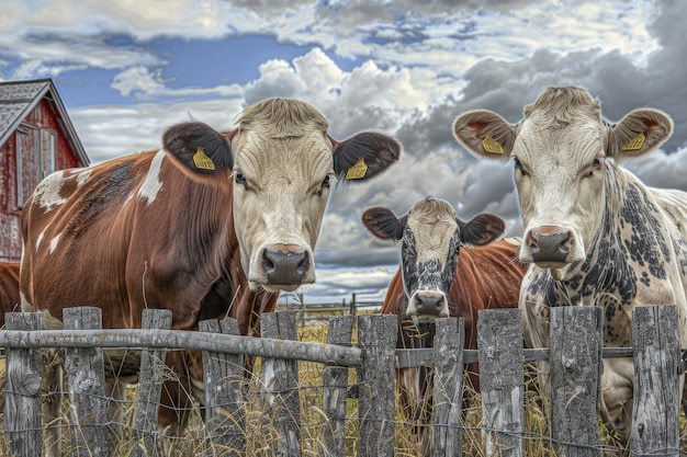 Les vaches Les vaches à la ferme