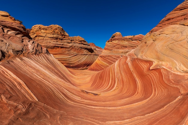 La vague Coyote Buttes Arizona États-Unis