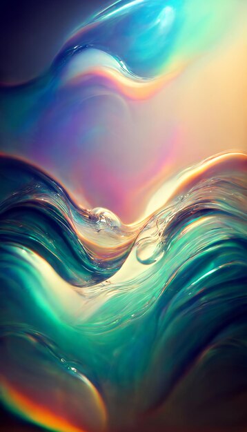 La vague est une vague qui est sur le point d'en tomber amoureuse.