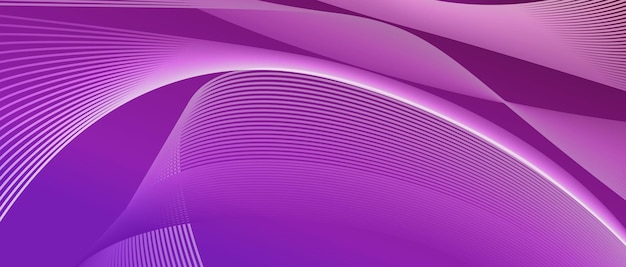 Vague de fond violet