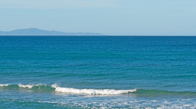 Vague de Plage de Platamona Sardaigne