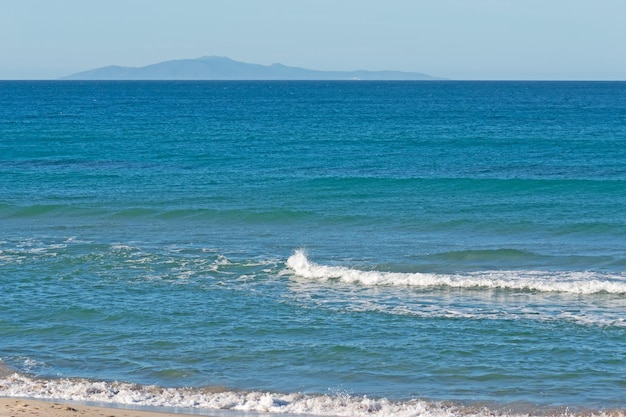 Vague de Plage de Platamona Sardaigne