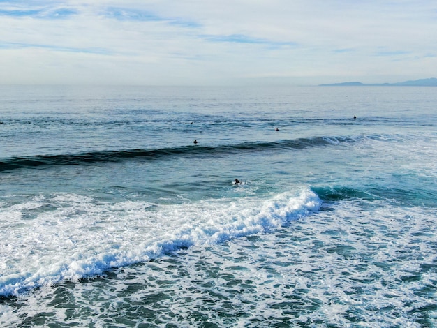 Une vague qui a le mot surf dessus