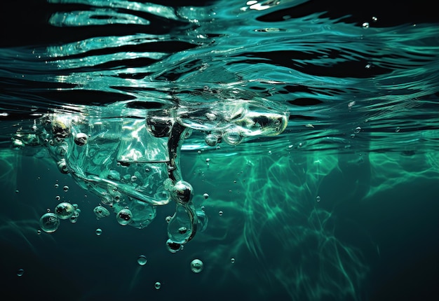 Photo les vagues de l'eau de la mer se rencontrent pendant la marée haute et la marée basse