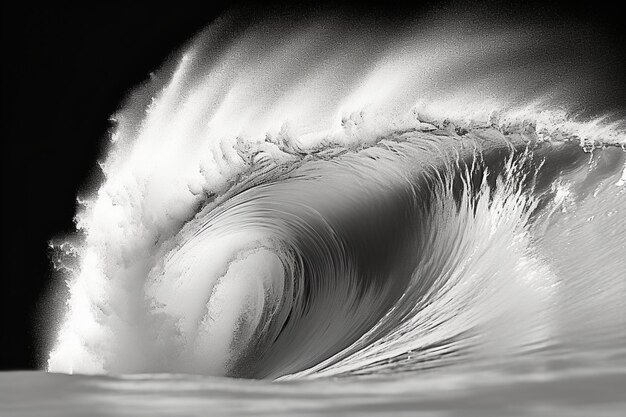 Photo des vagues d'émerveillement