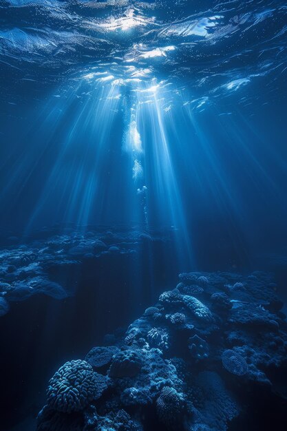 Les vagues de la mer La fureur de l'océan Journée mondiale des océans