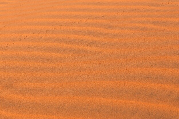 Vagues de sable. Full Frame Shot De Sable. texture abstraite ou arrière-plan