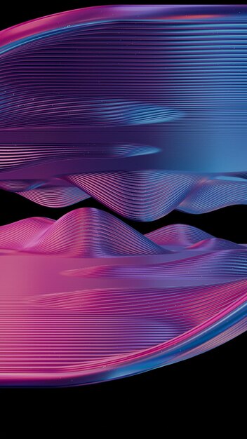 Des vagues vibrantes Une symphonie de rythmes rayés