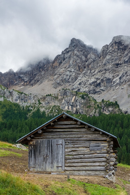 Val San Nicolo dans la vallée de Fassa