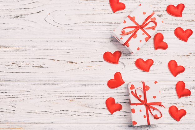 Valentine, coffret cadeau dans un emballage de vacances