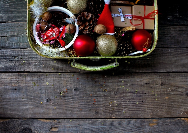 Valise jouets arbre de noël