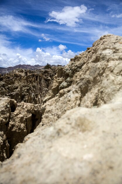 Valle de la luna en Bolivie