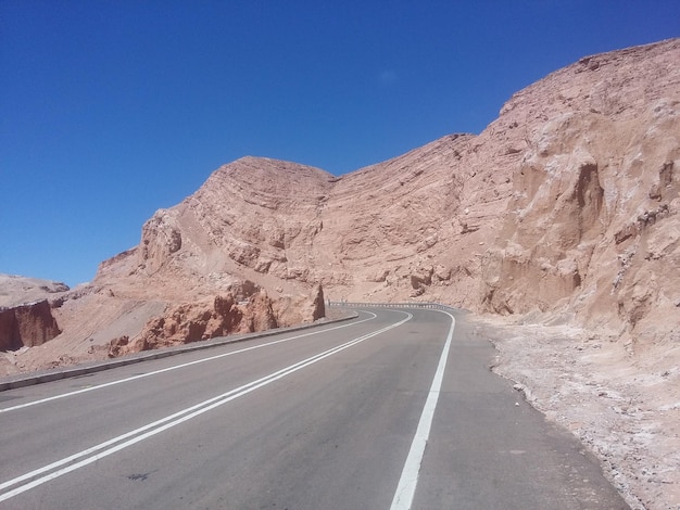 Valle de la Luna ou Vallée de la Lune dans le désert d'Atacama au nord du Chili près de San Pedro de Atacama