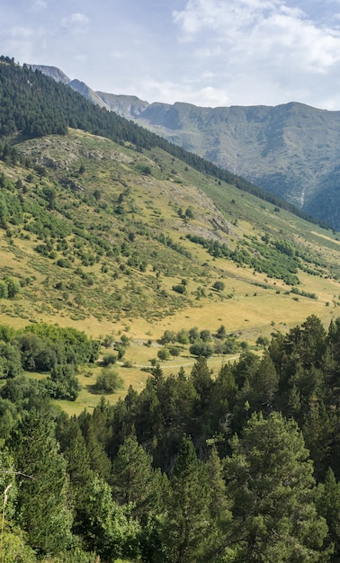 Vallée d&#39;Aran dans les Pyrénées espagnoles