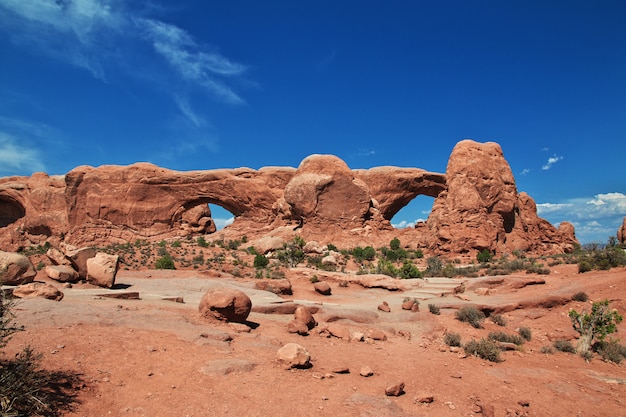 Vallée des Arches, Utah, USA