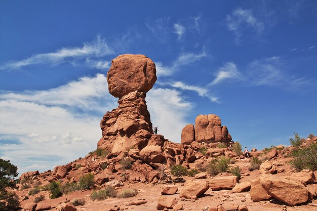 Vallée des Arches, Utah, USA