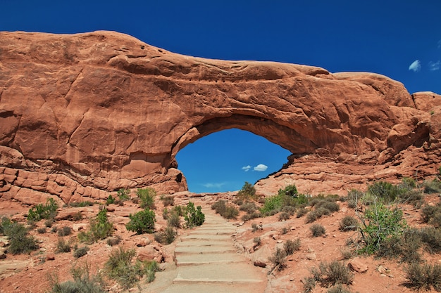 Vallée des Arches, Utah, USA