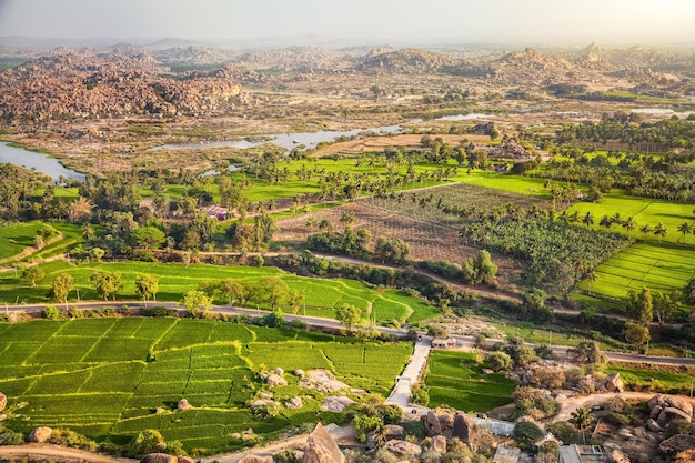 Vallée de Hampi en Inde