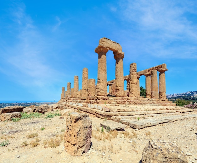 Vallée des Temples Agrigente Sicile Italie