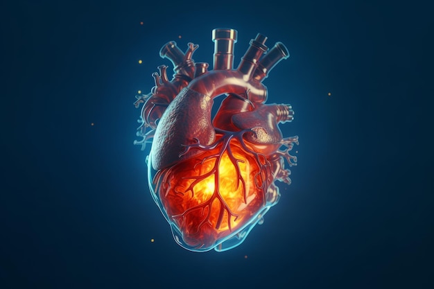 Une valve cardiaque humaine