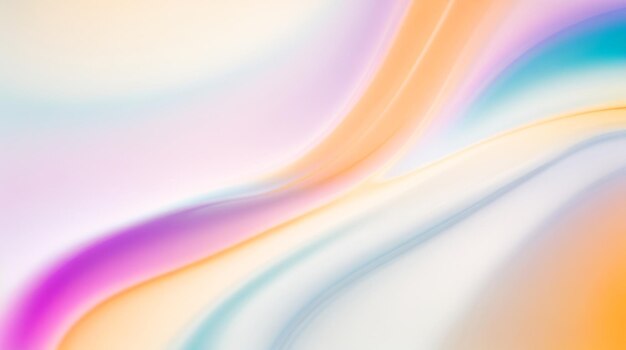 Vanilla Swirls Blur Abstract Background dans des tons doux de vanille