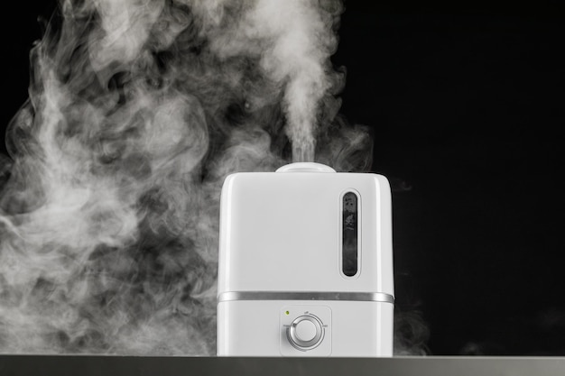 Vapeur de l'humidificateur. Technologie à ultrasons, augmentant l'humidité de l'air dans la pièce.