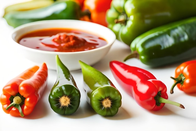 Photo une variété de légumes dont un qui dit 