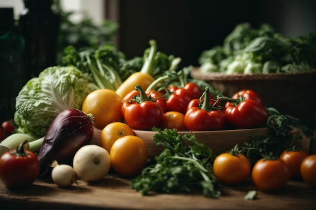 variété de légumes