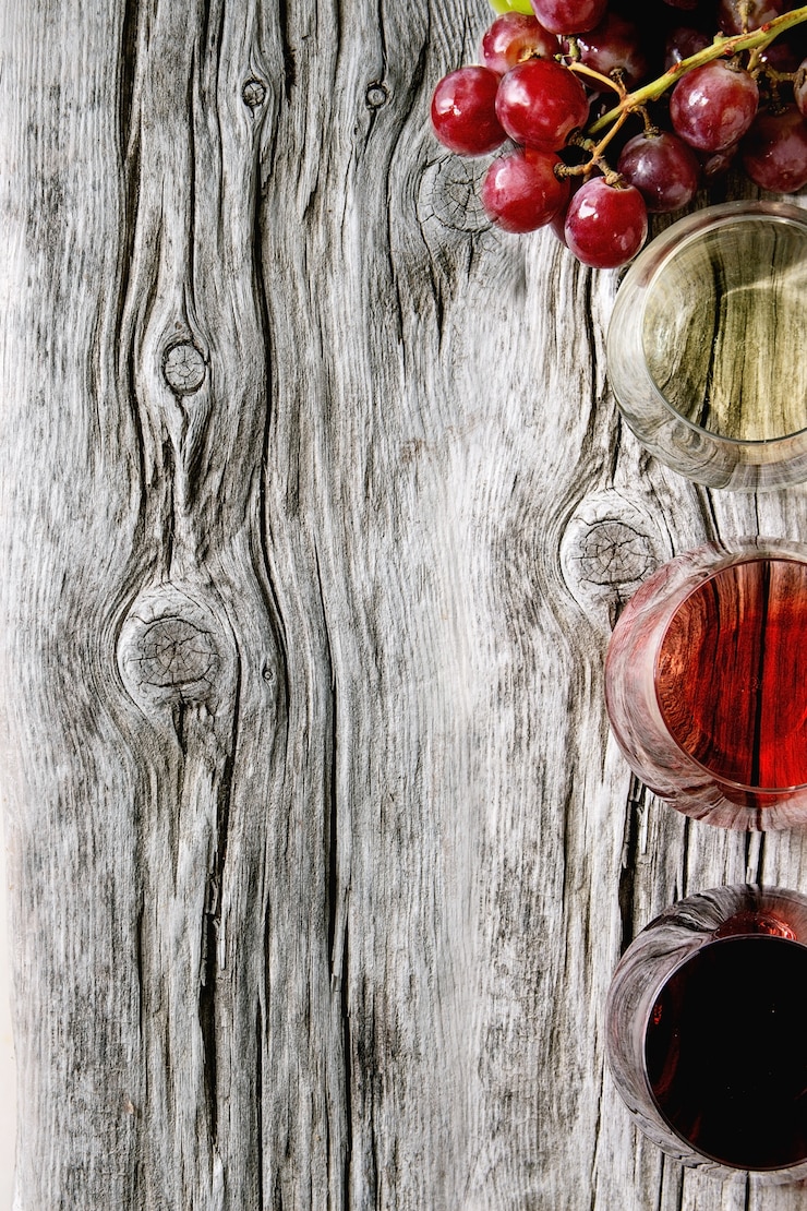Photo variété de vin