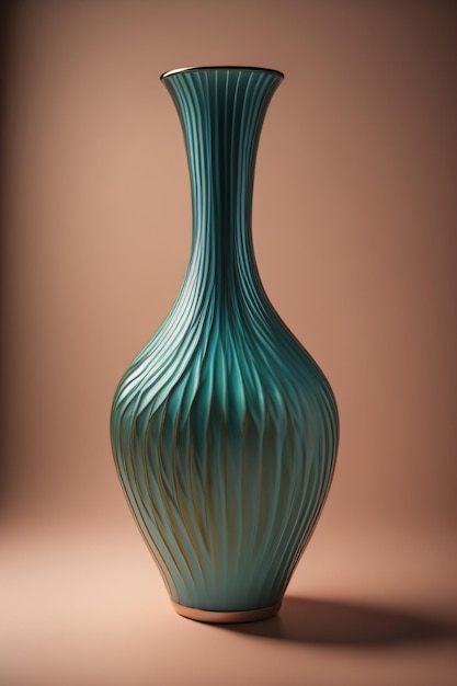 Vase moderne sur la table