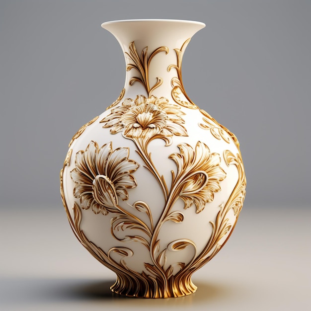 Vase réaliste 3D par Generated Ai