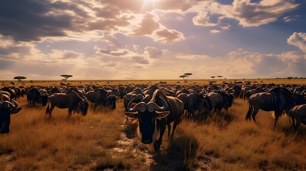 Le vaste et fascinant parc national du Serengeti, en Tanzanie