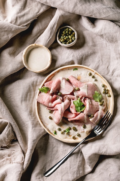 Veau tranché Vitello tonnato