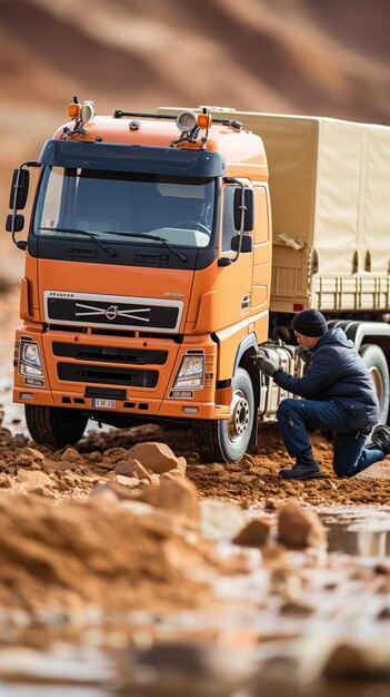 vecteur de camion