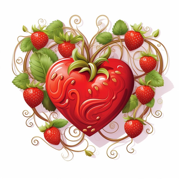 vecteur d'illustration de fraise