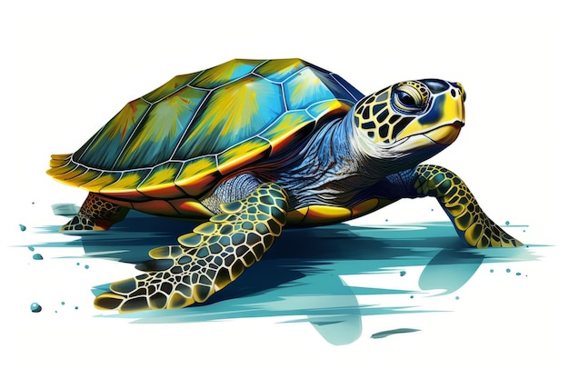 Le vecteur tortue explore la dimension RA dans un rapport de 32