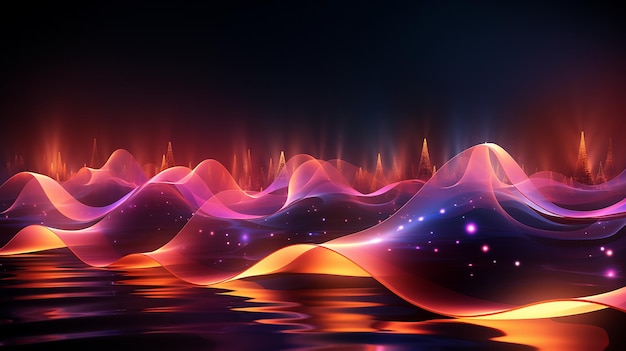 vector_abstract_techno_background_with_flowing