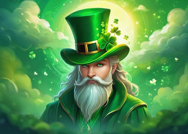 Vector réaliste gratuit St Patrick's Day