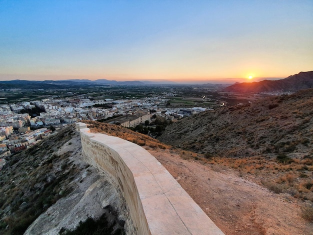 Vega Baja del Segura Orihuela Castillo y sierra