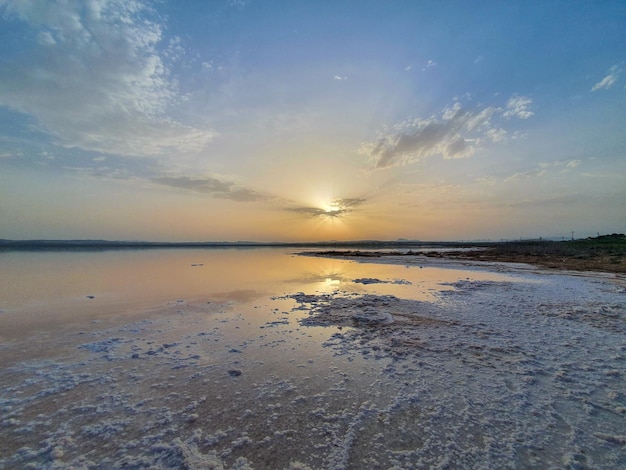 Vega Baja del Segura Torrevieja Salinas de Torrevieja un paisaje gelido en un lugar muy calido