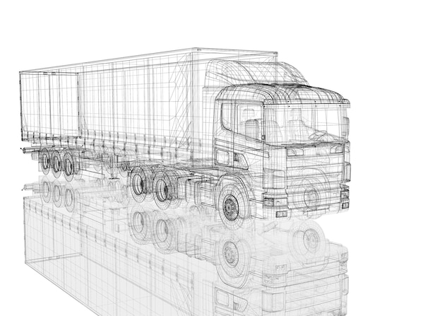 Véhicule de livraison de fret, structure de carrosserie