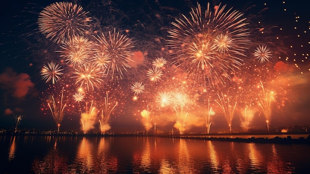 La veille du Nouvel An avec notre époustouflant spectacle de feux d'artifice Rejoignez-nous pour une nuit de célébration et de lumières éblouissantes qui illumineront le ciel et vos esprits Faites des souvenirs qui dureront toute une vie