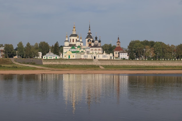 veliky ustyug église paysage russie nord religion architecture