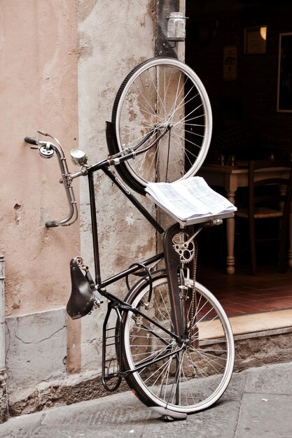 Photo vélo dans la rue