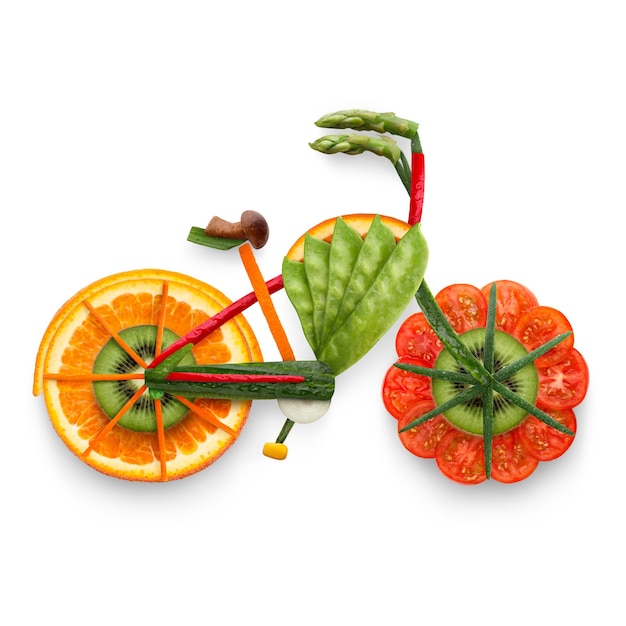 Vélo électrique fruité