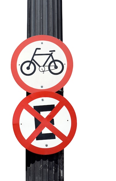 Vélos de signalisation routière